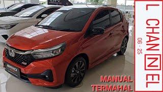 Spec Walkaround Honda Brio RS M/T [DD1] Facelift - Indonesia