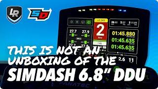 This is not an unboxing of the Sim Dash 6.8" BOSCH DDU - Sim Racing Dashboard