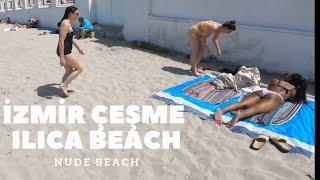 Çeşme Ilıca Beach | May 2022 Izmir, Turkey [4K video]