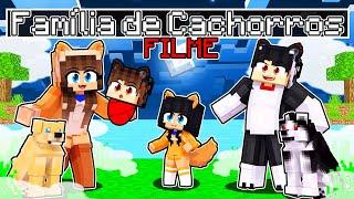 FAMÍLIA de CACHORROS - FILME no Minecraft ◂Miika▸