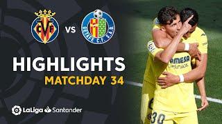 Highlights Villarreal CF vs Getafe CF (1-0)