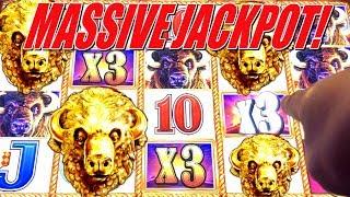 **MASSIVE JACKPOTS + HUGE WINS | BUFFALO SLOT MACHINE HANDPAY | Slot Traveler