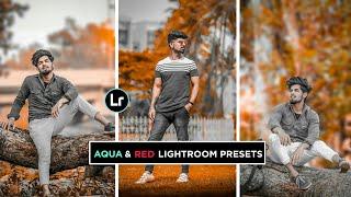 Lightroom Aqua & Red preset DNG File Download Free | mobile lightroom presets tutorial video 2020