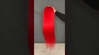 Colored lace frontal wig