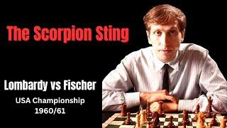 Fischer Breaks the Maroczy Bind. Sicilian Defense. Lombardy vs Fischer 1960