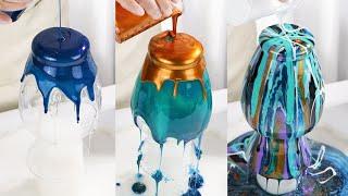 DIY Fluidics Vase and Bowl Tutorial | Easy and No Waste