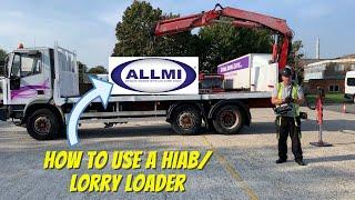 ALLMI Lorry loader training- Lifting techniques! 