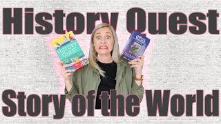 STORY OF THE WORLD VS HISTORY QUEST | Compare Secular History Curriculum | Homeschool History