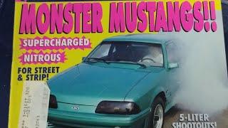 I got a Box of 5.0 Muscle Fabulous Mustang and Ford V8 magazines from the 90's for Free off Facebook