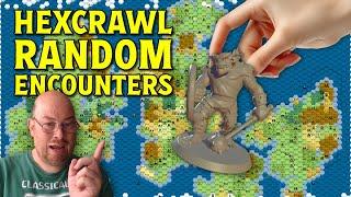 Designing a Random Encounter System for your D&D Hexcrawl | Hexed Press DM Tips