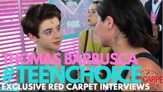 Thomas Barbusca #Preacher interviewed at the 2016 Teen Choice Awards Teal Carpet #TeenChoice