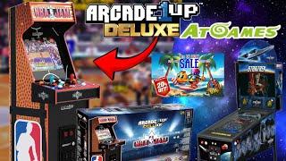 Arcade1up NBA Jam 2 Player Deluxe, Szabo’s 20% Off Sale + ATGames Decision