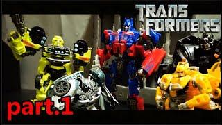 Transformers-Stop Motion-變形金剛-停格動畫-[Revenge of the decepticons]part.1
