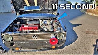 270+HP SR20VE ALL MOTOR SWAPPED MK1 GOLF! 