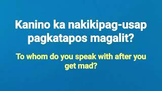 CASUAL QUESTIONS FOR EVERYDAY USE | English-Tagalog Translation