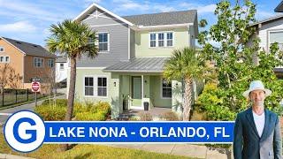 Home Review & Tour - Lake Nona - Orlando Home with Mother In Law Suite with Geoffrey Fahey