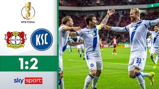 Bayer 04 Leverkusen - Karlsruher SC | Highlights - DFB-Pokal 2021/22 | 2. Runde