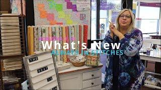 What's New #122 New Teresa Kogut and Lori Holt fabric.