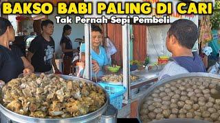 BAKSO BALUNG BABI ENAK DAN MURAH SERTA LEGEND DI KLUNGKUNG - BAKSO SOTO BALUNG BABI THINGADI