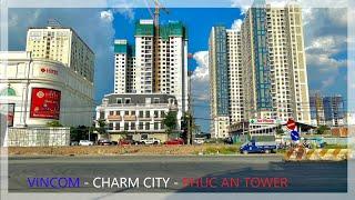 Khu Căn Hộ Ngã Tư 550 Thành Phố Dĩ An - Vincom - Charm  City - STC Tower Phúc An