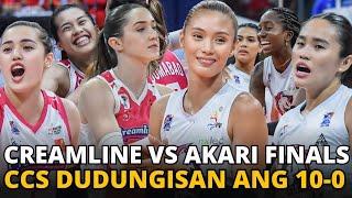 Creamline for 9th PVL CHAMPIONSHIP! Akari MAKAPALAG kaya?Cignal PLDT HEARTACHE, Battle for  Bronze!