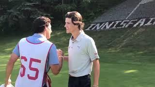 1 on 1 with 2nd round leader Ethan Wilson, 66 (-6) at Innisfail, Alberta Men’s Amateur Championship