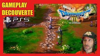 DRAGON QUEST III HD-2D REMAKE PS5 - GAMEPLAY DECOUVERTE