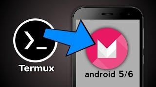 How to install Termux in android 5/6. Full step by step . 100% working on android 5/6. #termux