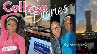 College Diaries Vol. 1| Real & Raw Update, Laundry, Classes, Step Show, Party Ft. AsteriaHair