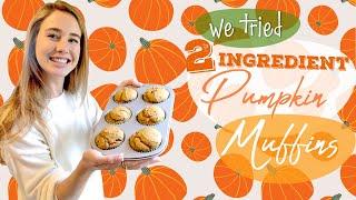 You’ve Got to Try These Two Ingredient Pumpkin Muffins | Brilliant Boxed Cake Mix Hack | We Tried It