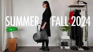 SUMMER TO FALL 2024 | SSENSE Haul, MM6 Margiela, Lemaire, Cecilie Bahnsen, Alaïa Ballet flats