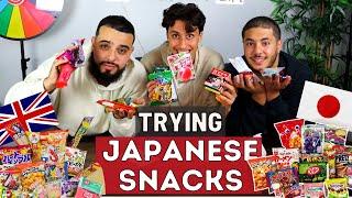 we tried japanese snacks for the first time