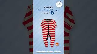 LilGlory's Juniors: Adorable Sleepsuits for Your Little One! #kidsclothing.