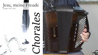 Converter, free bass accordion. Chorales. Jesu, meine Freude