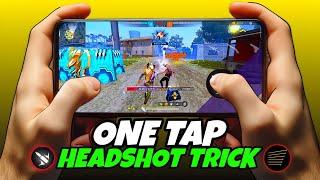 New One Tap Headshot Trick 2024  | Free Fire Headshot Trick