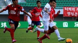 The Worst Football Dives Ever?CFA Cup Cao Yunding funny Dives Yanbian VS Shanghai  (7/23/2014)