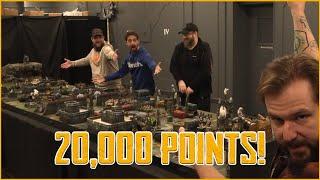 20,000 Point Apocalypse!  (Horus Heresy) - Death Guard/Night Lords vs Space Wolves/Salamanders