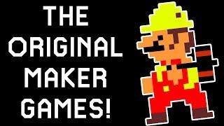 The Original Maker Games - 10 Old School Level Editors