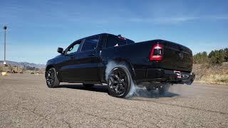 First burnout in 2020 Ram 1500 Limited Black Edition