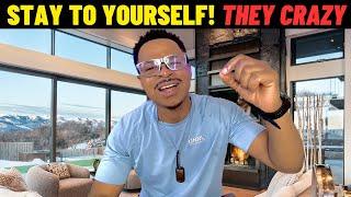 Chosen OneSTAY TO YOURSELF, ITS WICKED OUT HERE! People Is CRAZY!