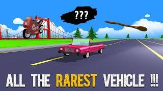 Dude theft Wars Top 10 Rarest Vehicle in This Game !!! 