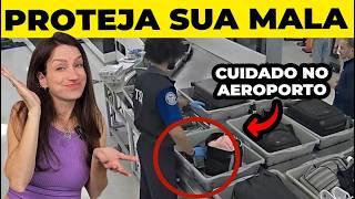 15 TRUQUES PARA PROTEGER SUA BAGAGEM DESPACHADA NO AEROPORTO - EVITE ROUBOS E GOLPES