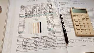 track expenses with me (using my own budget workbook) #expenses