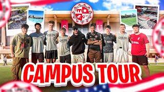 FUSSBALLER ZEIGEN UNS IHR LEBEN AM COLLEGE IN AMERIKA!️ Wie teuer ist ein Stipendium? LA TOUR