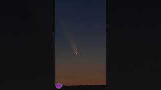 Watch The Comet Set In the Horizon in this Timelapse #comet