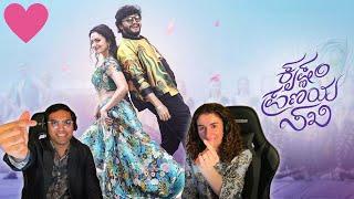 DWAPARA | Krishnam Pranaya Sakhi | Golden ⭐ Ganesh| Malvika Nair| Arjun Janya |Dr.VNP| F & I React