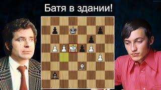 Б.Спасский - А.Карпов  Активный КОРОЛЬ Учебная партия! Шахматы
