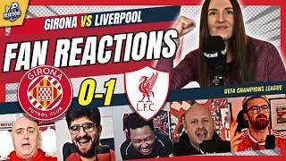 LIVERPOOL FANS BOREDREACTION TO GIRONA 0-1 LIVERPOOL | UEFA CHAMPIONS LEAGUE