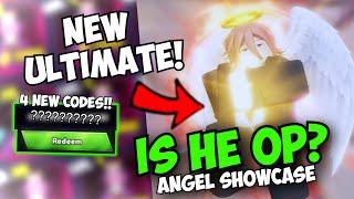 [4 CODES] New Ultimate Angel EVO is OP! | Anime Last Stand Showcase