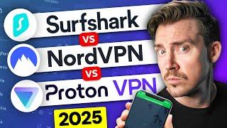 Best VPN Comparison for 2025 | NordVPN vs Surfshark vs Proton VPN